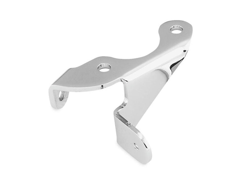 Clutch Cable Bracket - Chrome. Fits Big Twin 1965-Early 1979. - Rollies Speed Shop