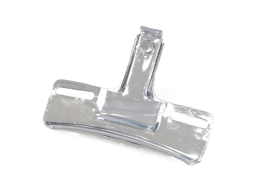 OEM Style Number Plate Mount - Chrome. Fits Most Big Twin & Sportster 1973up - Rollies Speed Shop