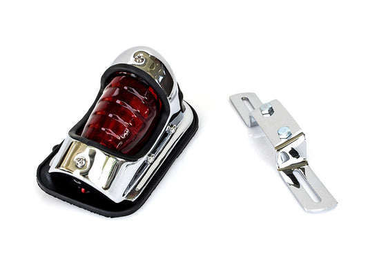 Beehive Style Taillight - Chrome. - Rollies Speed Shop