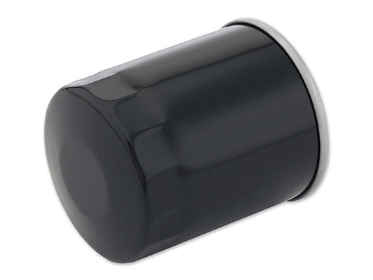 Oil Filter - Black. Fits Twin Cam 1999-2017 & Milwaukee-Eight 2017up. - Rollies Speed Shop