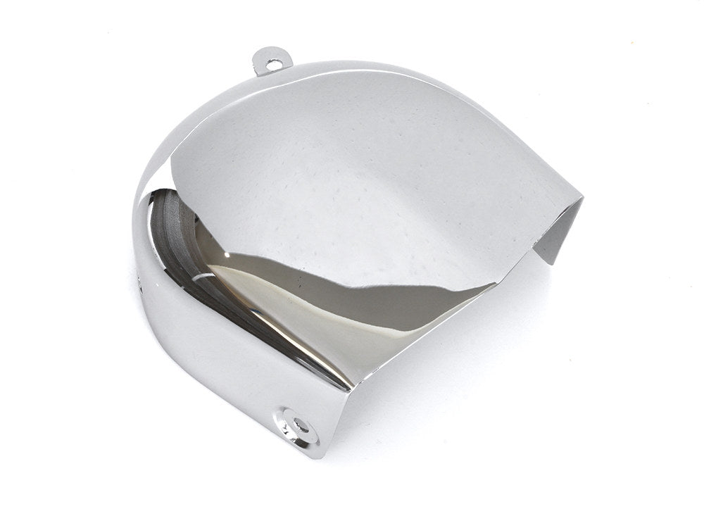 Horn Cover - Chrome. Fits Big Twin 1976-1990 & Sportster 1976-1985. - Rollies Speed Shop
