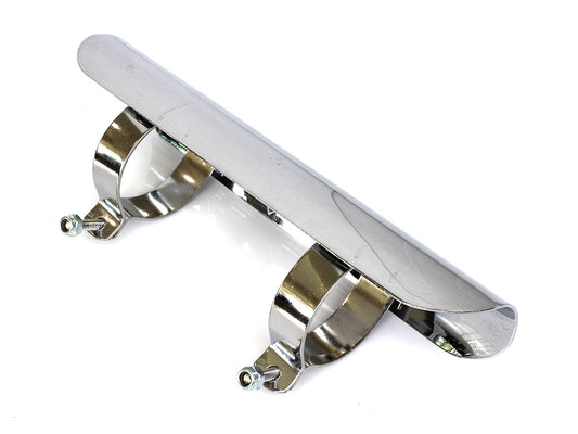 7in. Universal Exhaust Heatshield - Chrome. - Rollies Speed Shop