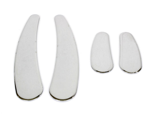 Frame Inserts - Chrome. Fits Softail 1986-2006. - Rollies Speed Shop
