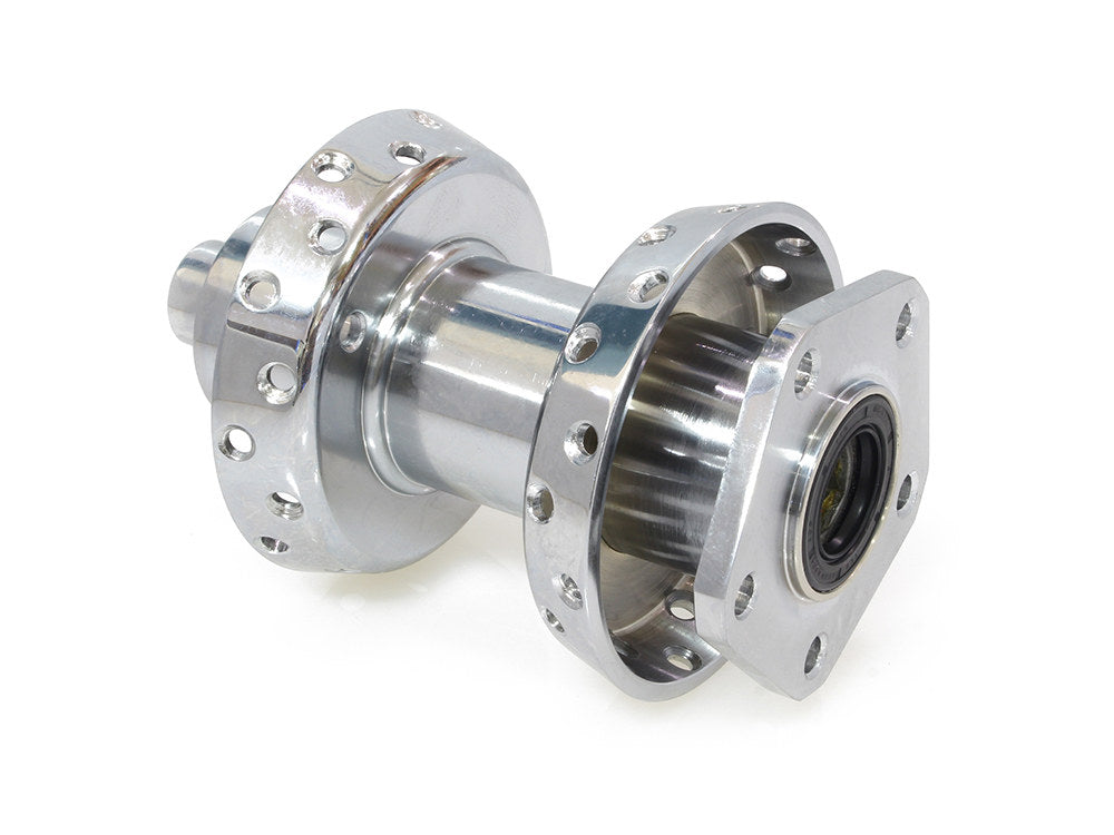 Front Wheel Hub - Chrome. Fits Softail 1984-1999, FXWG 1984-1986 & Dyna Wide Glide 1993-1999 Models. - Rollies Speed Shop