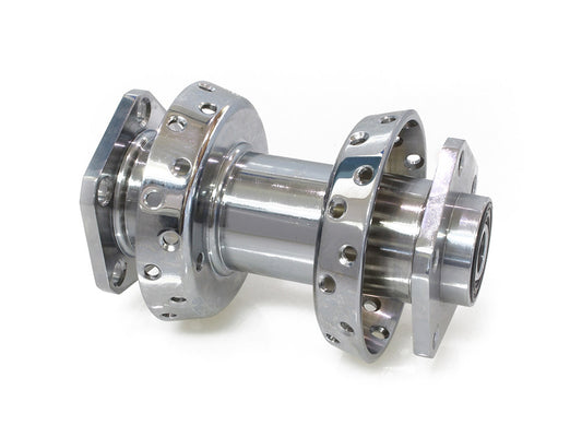 Rear Wheel Hub - Chrome. Fits Big Twin & Sportster 1986-1999. - Rollies Speed Shop