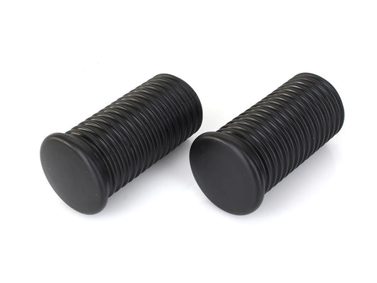 Fat Rider Footpeg Rubbers. Fits Big Twin & Sportster pre 1990 - Rollies Speed Shop