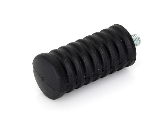 Short Stud Shiftpeg with Black Ribbed Rubber. - Rollies Speed Shop