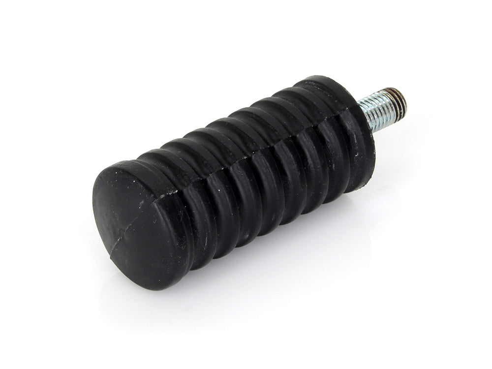 Long Stud Shiftpeg with Black Ribbed Rubber. - Rollies Speed Shop