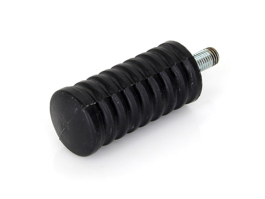 Long Stud Shiftpeg with Black Ribbed Rubber. - Rollies Speed Shop