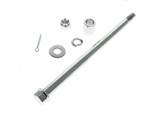 Rear Axle Kit. Fits 4Spd Big Twin 1980-1986 with Rear Belt - Rollies Speed Shop
