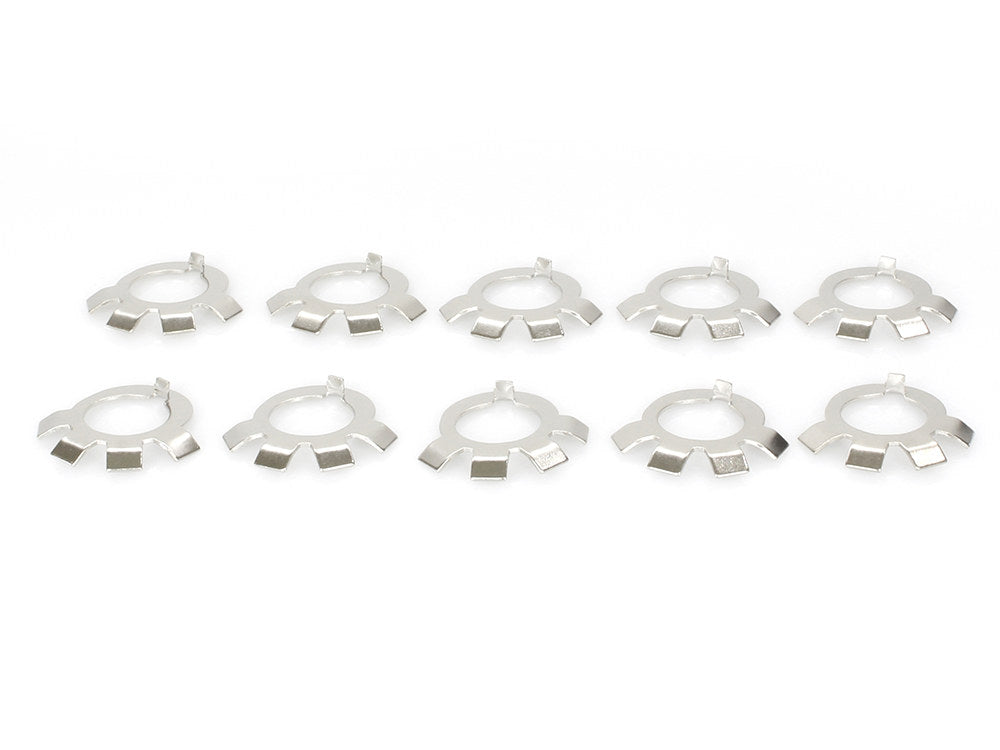 Clutch Hub Nut Locktab - Pack of 10. Fits Big Twin 1936-Early 1984. - Rollies Speed Shop