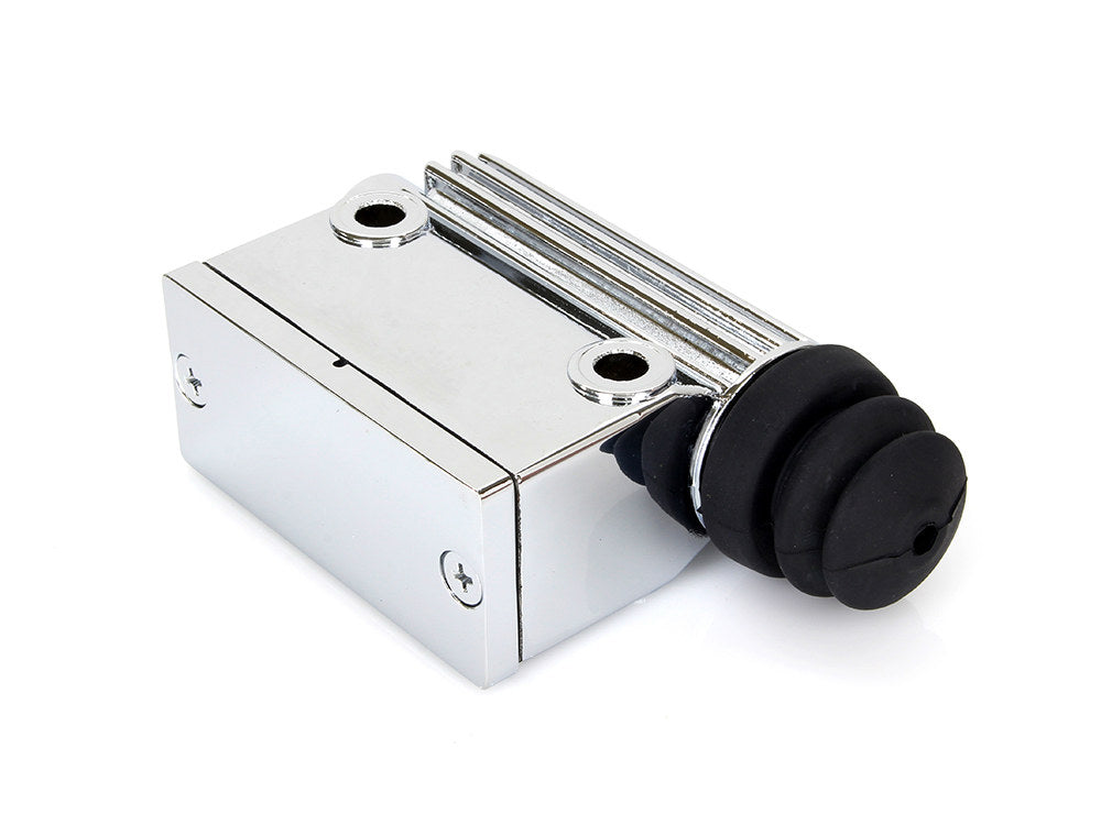 Kelsey Hayes Style Rear Brake Master Cylinder with 3/4in. Bore - Chrome. Fits FX 1980-1983, FXWG 1980-1982 & Sportster 1980-1981. - Rollies Speed Shop