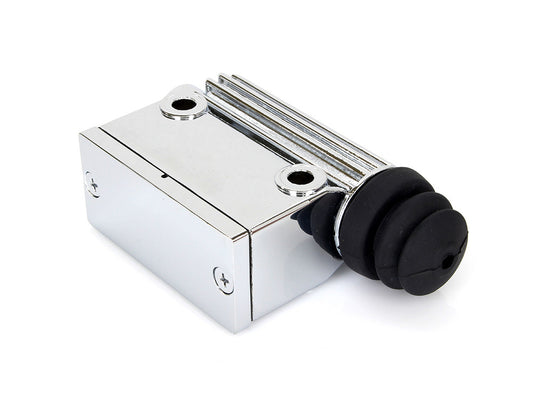 Kelsey Hayes Style Rear Brake Master Cylinder with 3/4in. Bore - Chrome. Fits FX 1980-1983, FXWG 1980-1982 & Sportster 1980-1981. - Rollies Speed Shop