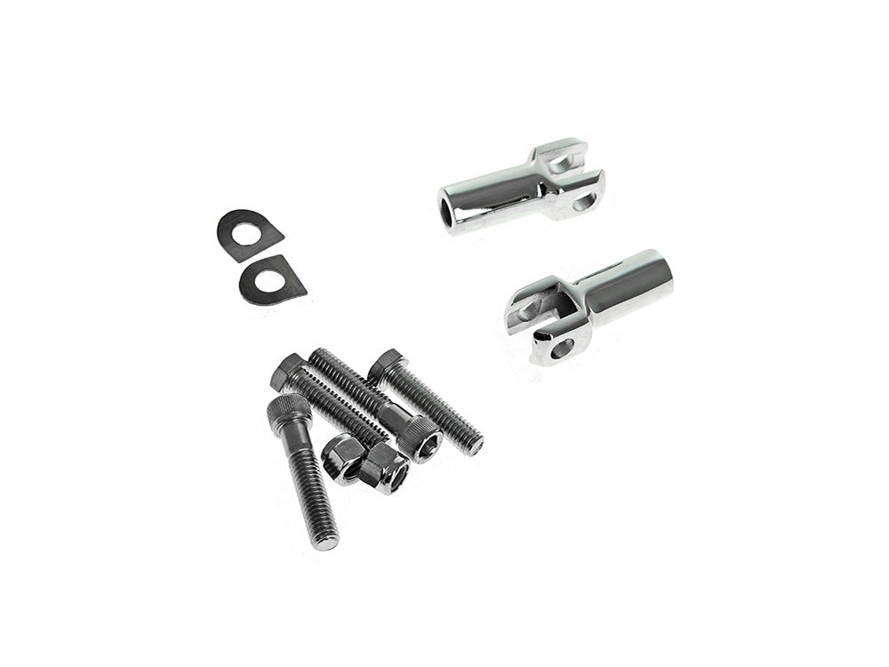 Footpeg Mount Clevis Set. Fits Softail 2000-2006 - Rollies Speed Shop