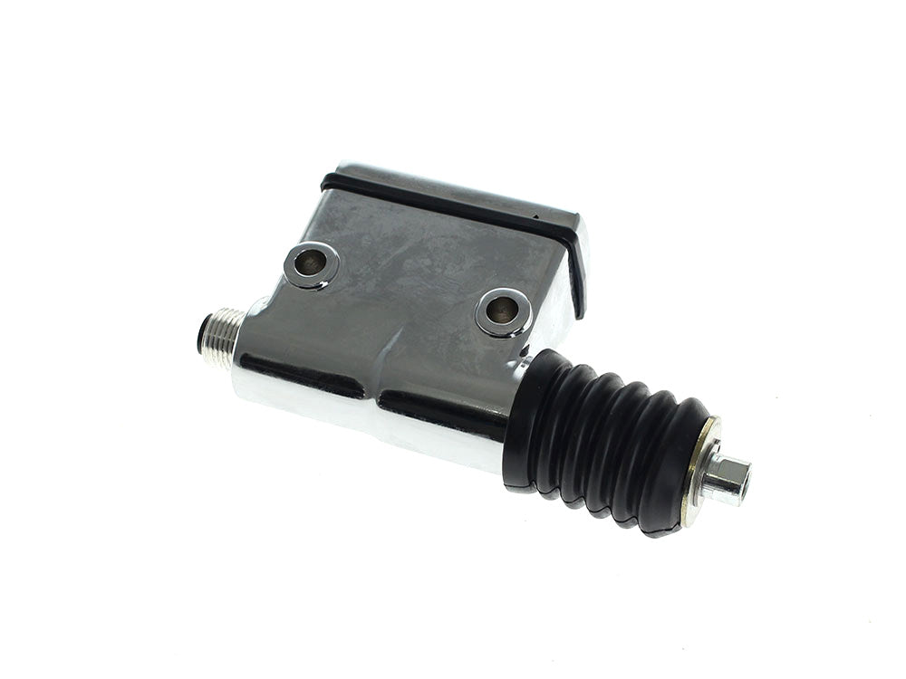 Rear Brake Master Cylinder - Chrome. Fits Sportster 1987-2003. - Rollies Speed Shop