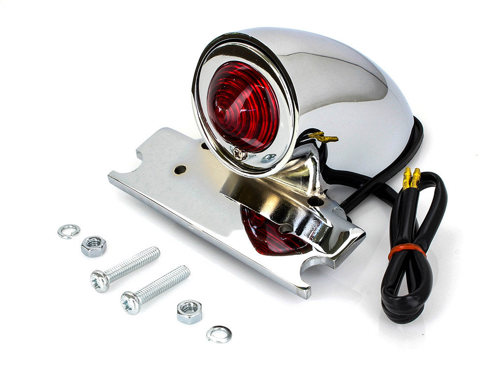 Sparto Taillight - Chrome. - Rollies Speed Shop