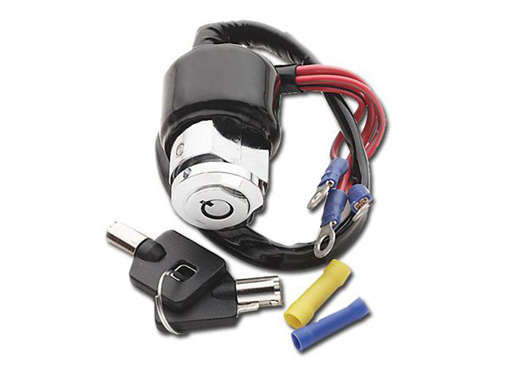 Ignition Switch. Fits Dyna 1994-2003, Sportster 1994-2011 & FXR 1994. - Rollies Speed Shop