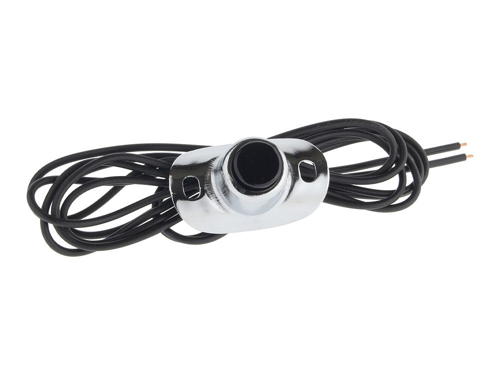 Early Style Horn or Starter Switch - Chrome. Fits any 1in. Handlebar. - Rollies Speed Shop