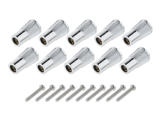 Speedometer Trip Knob - Chrome - Pack 10. Fits Big Twin 1968-1989. - Rollies Speed Shop