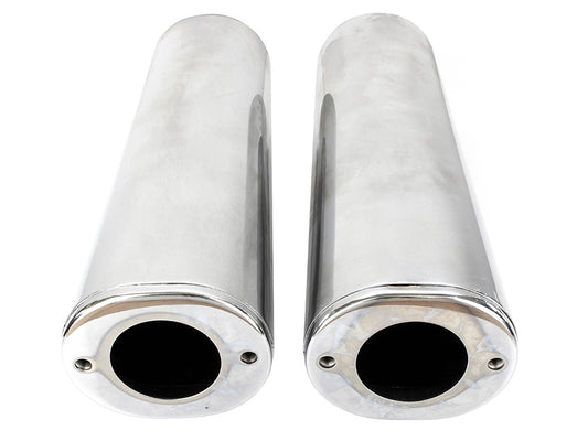 +4in. Extended Slider Covers. Fits FL Softail 1986-2017, Touring 1980-2013 & 4Spd FL 1948-1984. - Rollies Speed Shop