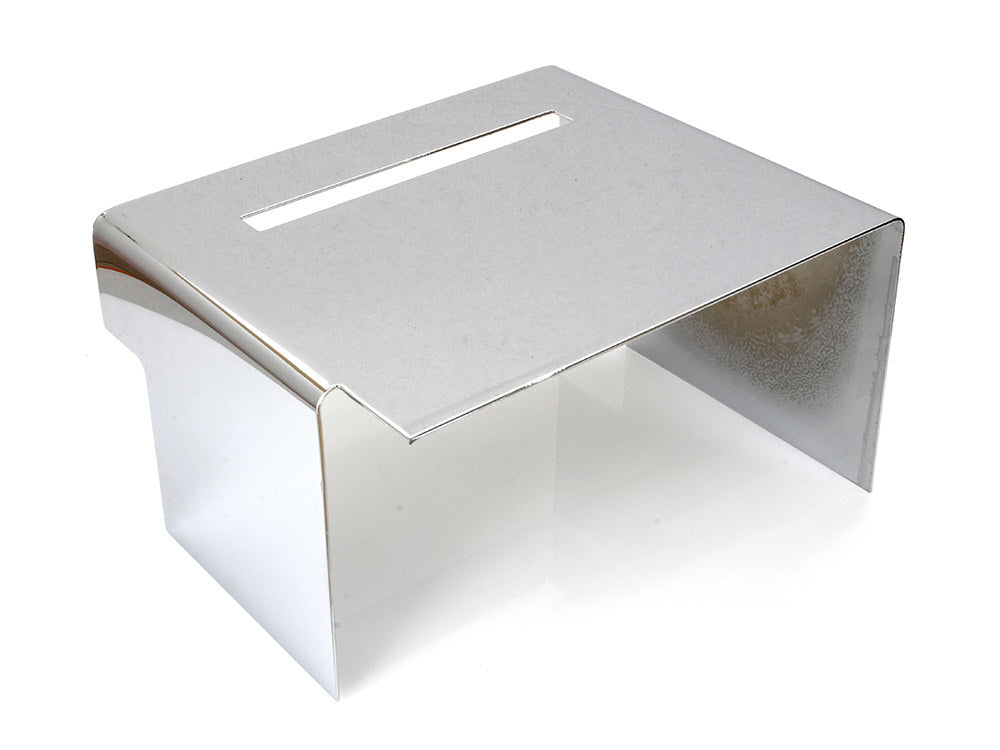 Smooth Battery Side Cover - Chrome. Fits FXE 1973-1986 & Sportster 1982-2003. - Rollies Speed Shop