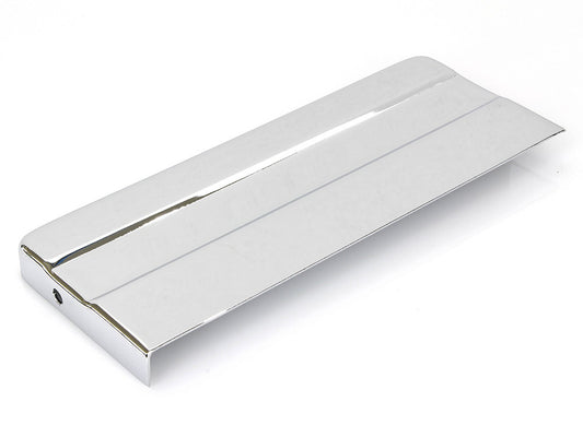 Battery Top Cover - Chrome. Fits FX 1973-1986 & Sportster 1982-1996. - Rollies Speed Shop