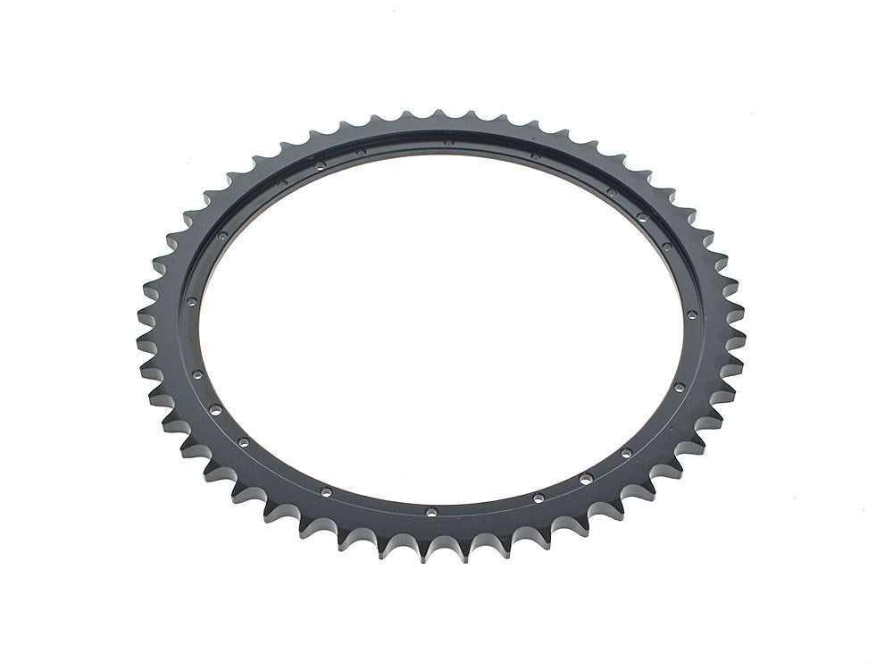 51 Tooth Rear Chain Sprocket For Drum Brake. Fits Big Twin 1930-1957 & Sportster 1954-1978 - Rollies Speed Shop