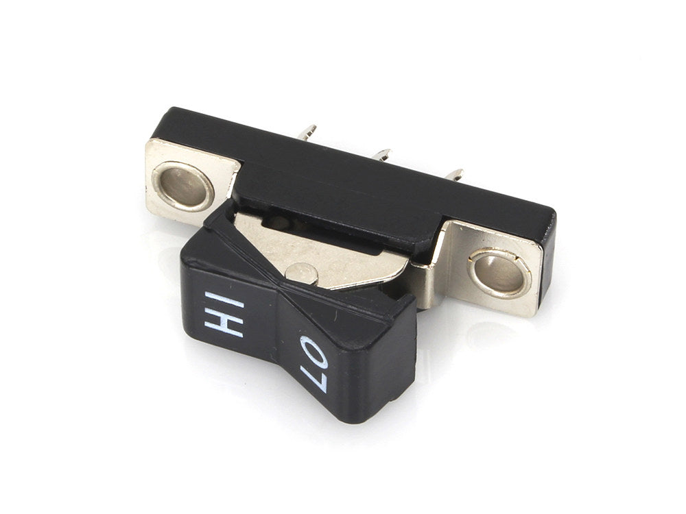 Hi/Low Handlebar Switch - Black. Fits Big Twin & Sportster 1972-1981. - Rollies Speed Shop