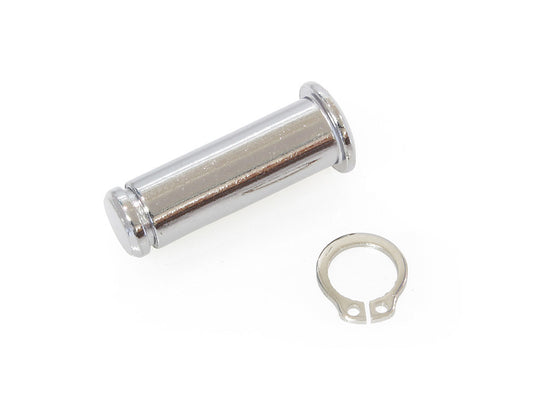 Hand Lever Pivot Pin with Clip. Fits most H-D 1982up. - Rollies Speed Shop