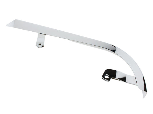 Upper Belt Guard - Chrome. Fits Dyna 1991-1999. - Rollies Speed Shop