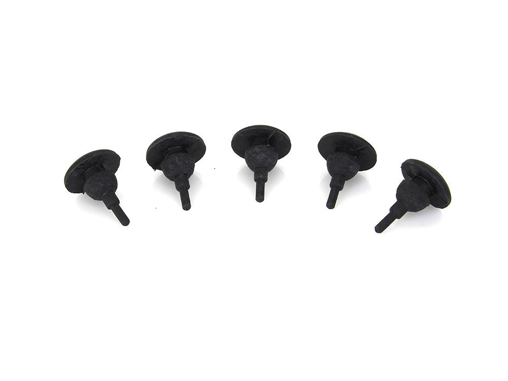 Jiffy Stand Bumper Rubber - Pack of 5. Fits Softail 1989-2006, Dyna Convertible 1994-2000, Dyna Super Glide Sport 1999-2005 & Sportster 1986-1988 - Rollies Speed Shop