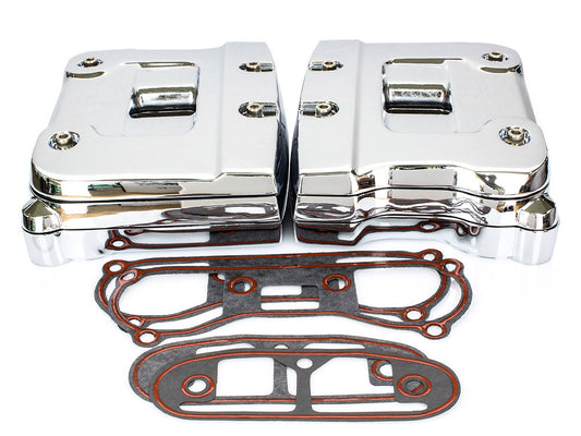Rocker Covers - Chrome. Fits Big Twin 1984-1991. - Rollies Speed Shop