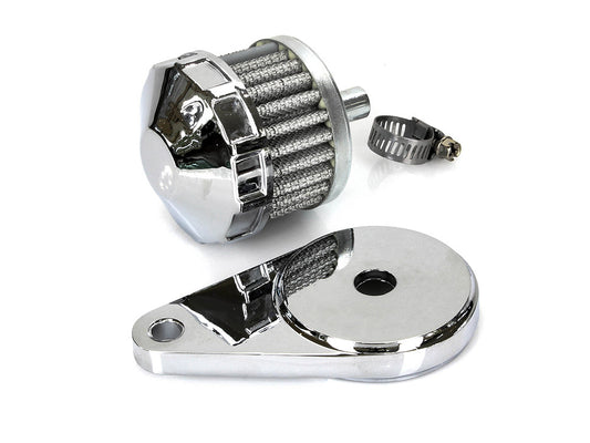 Crankcase Breather with 5/16in. Inlet. - Rollies Speed Shop