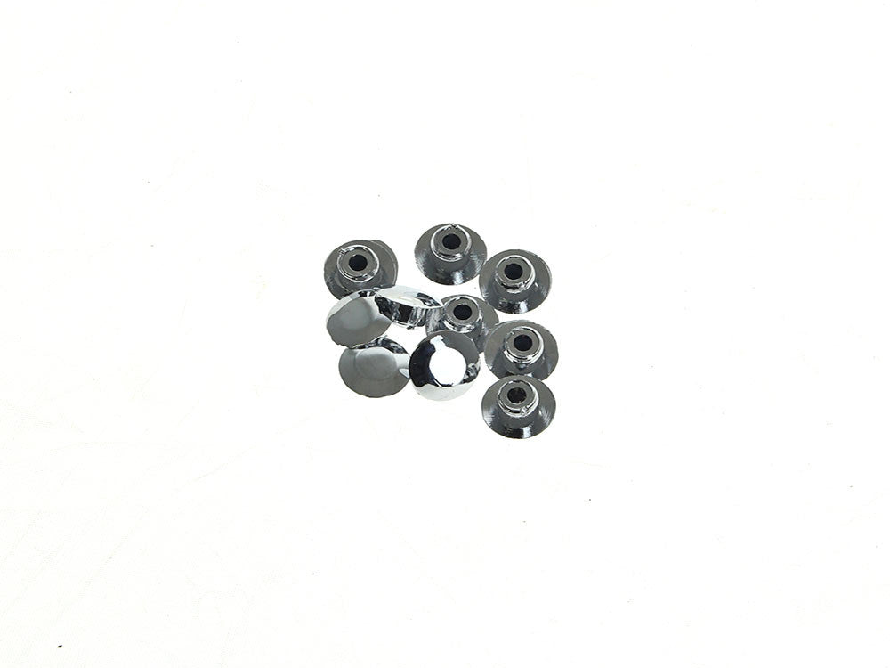 5/16in. (8mm) Hole Plugs - Chrome. Sold as a Pack of 10. - Rollies Speed Shop