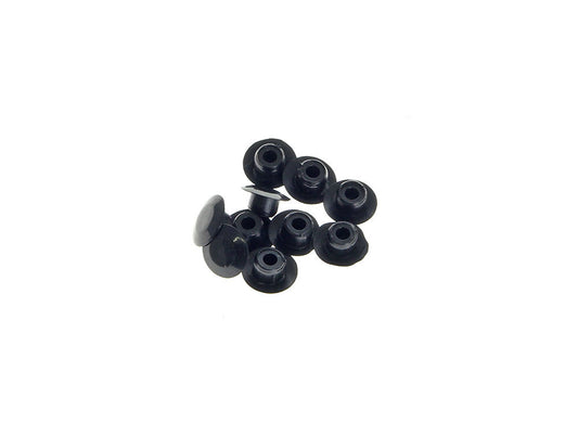 5/16in. (8mm) Hole Plugs - Black. Sold as a Pack of 10. - Rollies Speed Shop