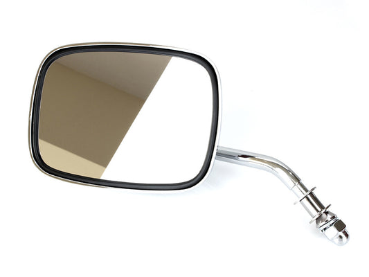 H-D 1973-2002 OEM Style Mirror - Chrome. Fits Left. - Rollies Speed Shop