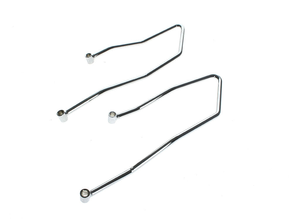 Saddlebag Supports - Chrome. Fits Softail 1984-1999 - Rollies Speed Shop