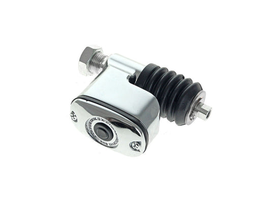 Rear Master Cylinder - Chrome. Fits Dyna 2006-2017 - Rollies Speed Shop