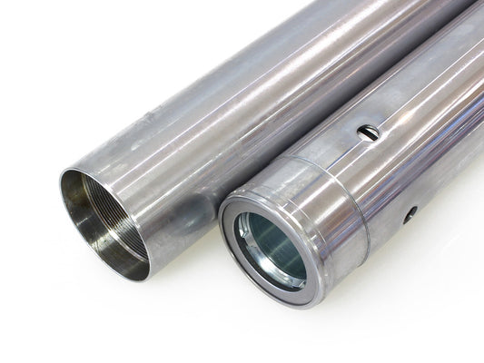 Hard Chrome Fork Tubes. Stock Length. Fits Softail Models 2018up - Rollies Speed Shop