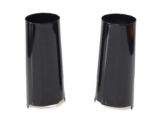 +2in. Extended Slider Covers - Black. Fits Touring 2014up. - Rollies Speed Shop