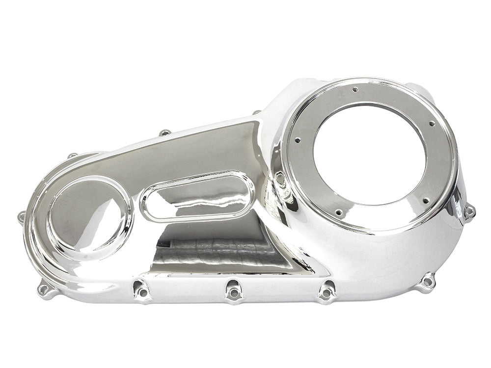 Outer Primary Cover - Chrome. Fits Softail 2007-2017 & Dyna Wide Glide 2006-2017. - Rollies Speed Shop