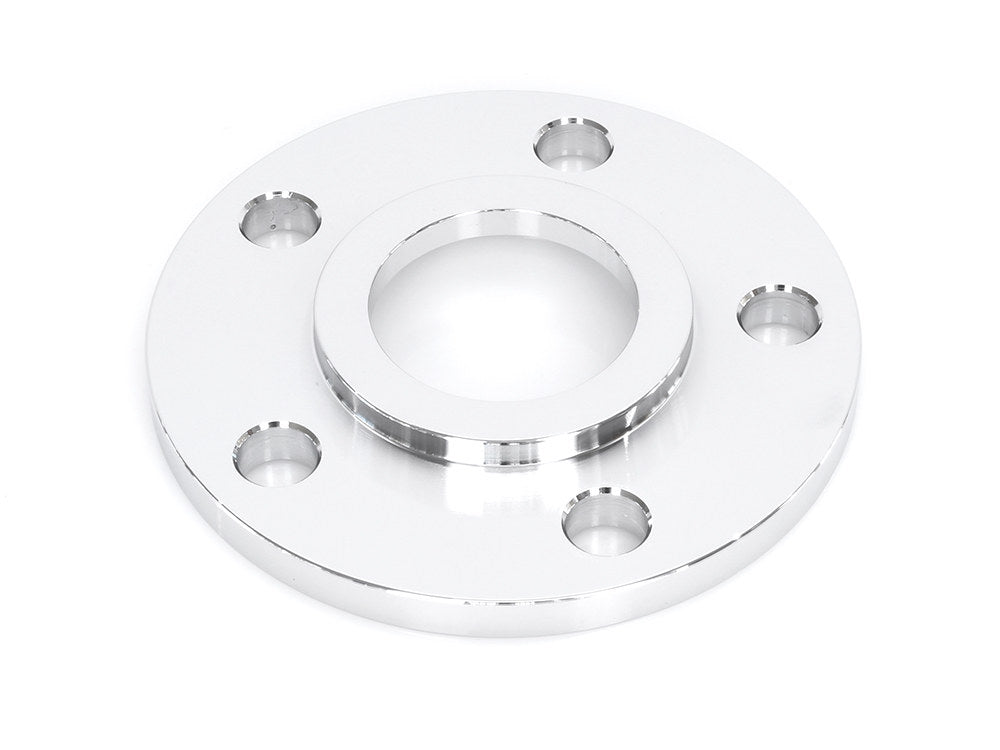 5/16in. Pulley Spacer with Lip. Fits H-D 2000up Wheels. Chrome. - Rollies Speed Shop