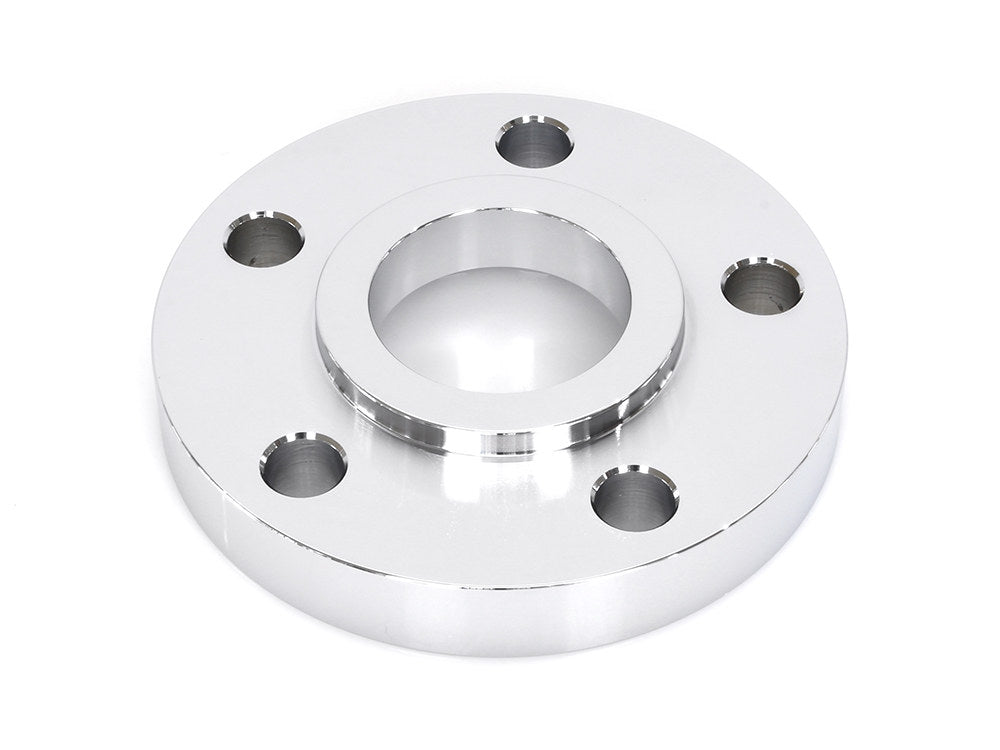 5/8in. Pulley Spacer with Lip. Fits H-D 2000up Wheels. Chrome. - Rollies Speed Shop
