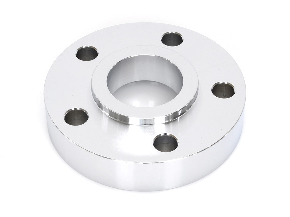 7/8in. Pulley Spacer with Lip. Fits H-D 2000up Wheels. Chrome. - Rollies Speed Shop