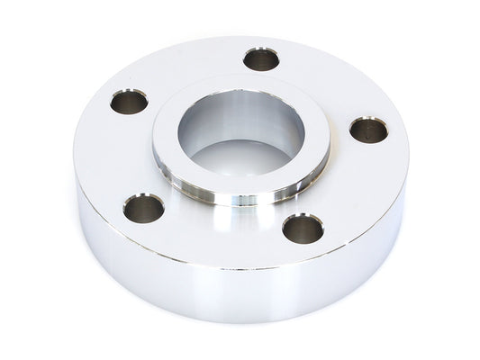 1in. Pulley Spacer with Lip. Fits H-D 2000up Wheels. Chrome. - Rollies Speed Shop