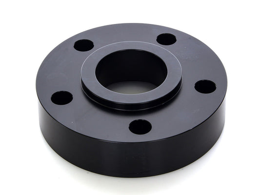 1in. Pulley Spacer with Lip. Fits H-D 2000up Wheels. Gloss Black. - Rollies Speed Shop