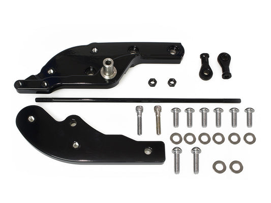 3in. Forward Control Extension Kit - Black. Fits Breakout 2018up & Sport Glide and Fat Bob 2018-2024 - Rollies Speed Shop
