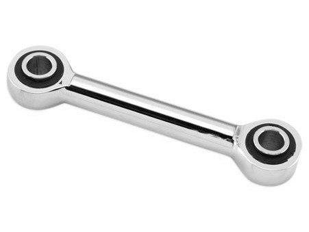 Front Engine Mount Stabilizer Tie-Link - Chrome. Fits Sportster 2004-2021 - Rollies Speed Shop
