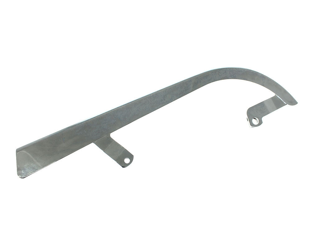 Upper Belt Guard - Chrome. Fits Dyna 2000-2005. - Rollies Speed Shop