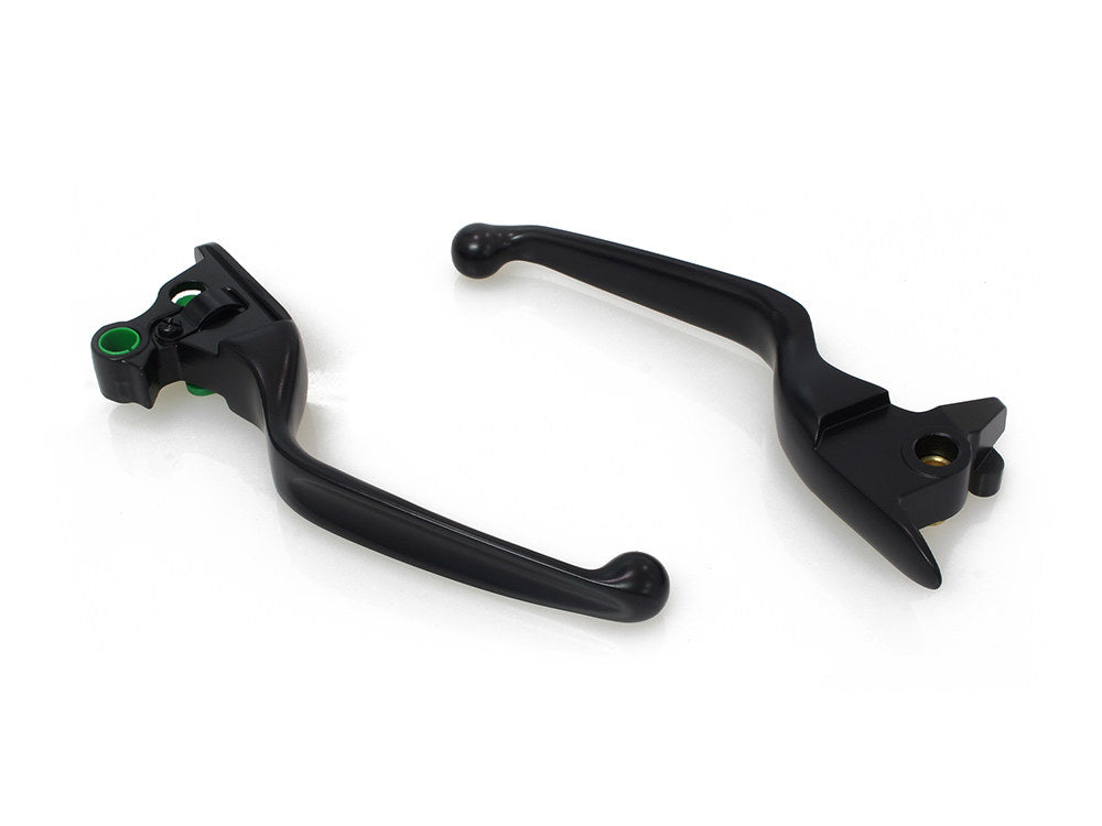 Hand Levers - Black. Fits Softail 2018-2024 - Rollies Speed Shop